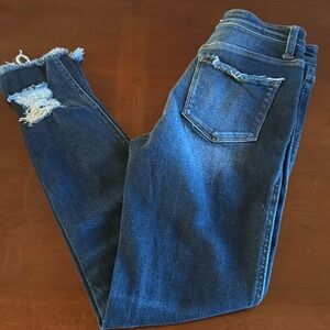 Flying Monkey High Rise Ankle Skinny